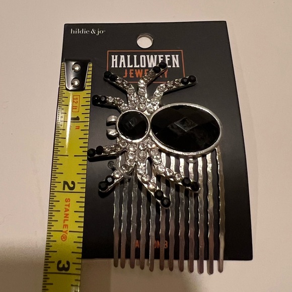 NWT HILDIE & JO HALLOWEEN SPIDER HAIR COMB. - Picture 6 of 7